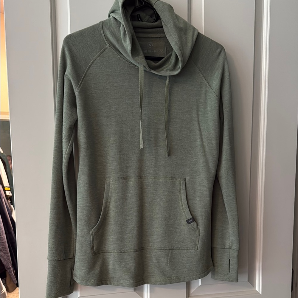 Free Fly Apparel Green Hoodie